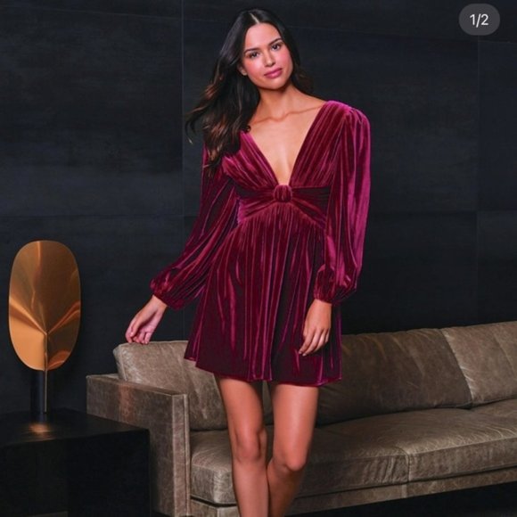Giani Long Dress - Purple